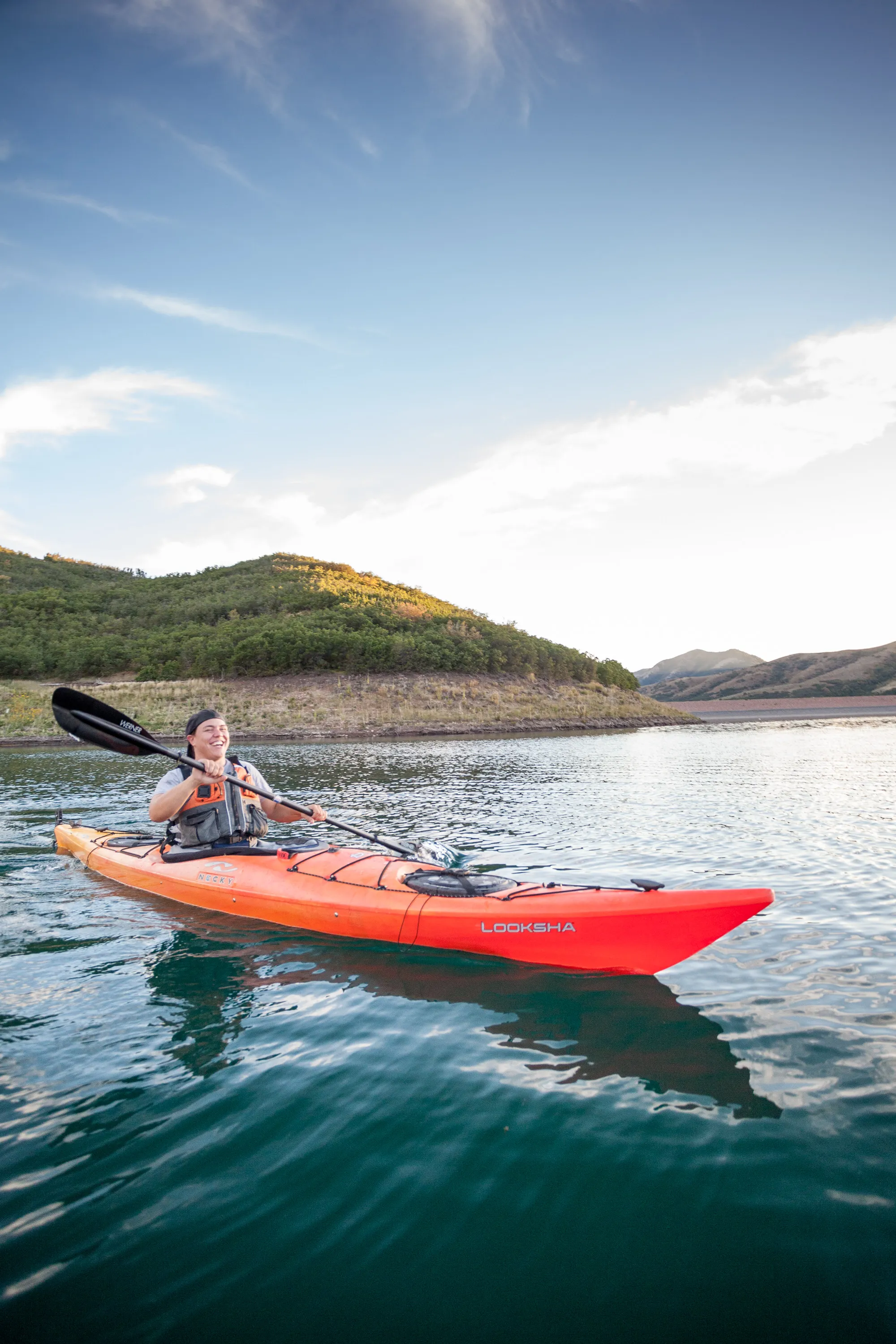 Kayak at Little Dell Reservoir