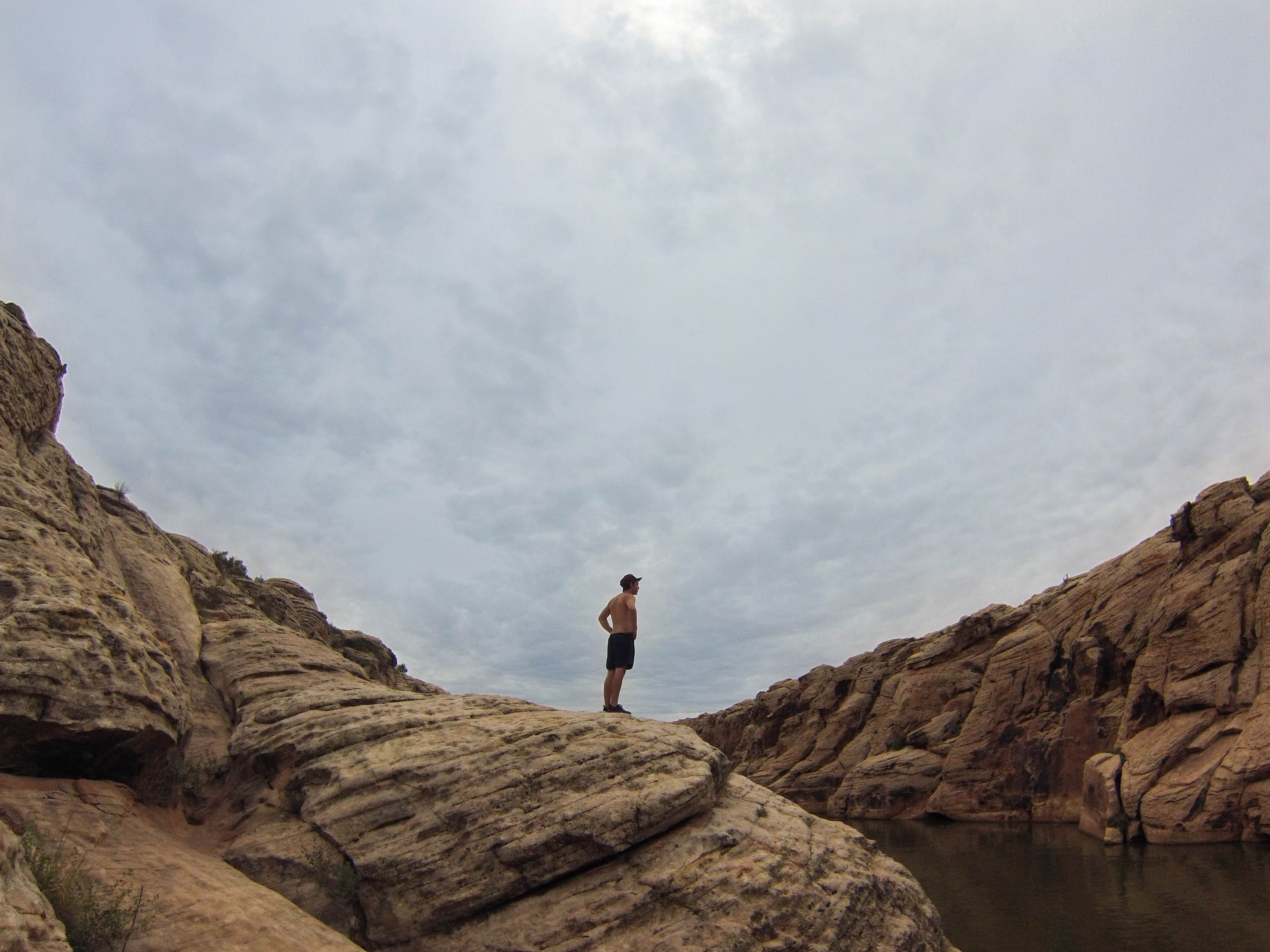 Deep Water Soloing at Clear Creek