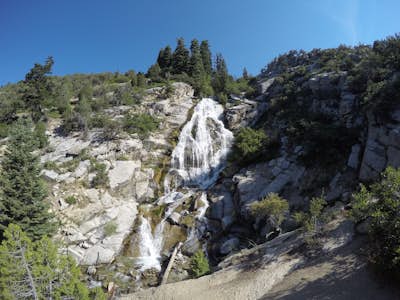 Hike to Horsetail Falls and Box Elder Peak