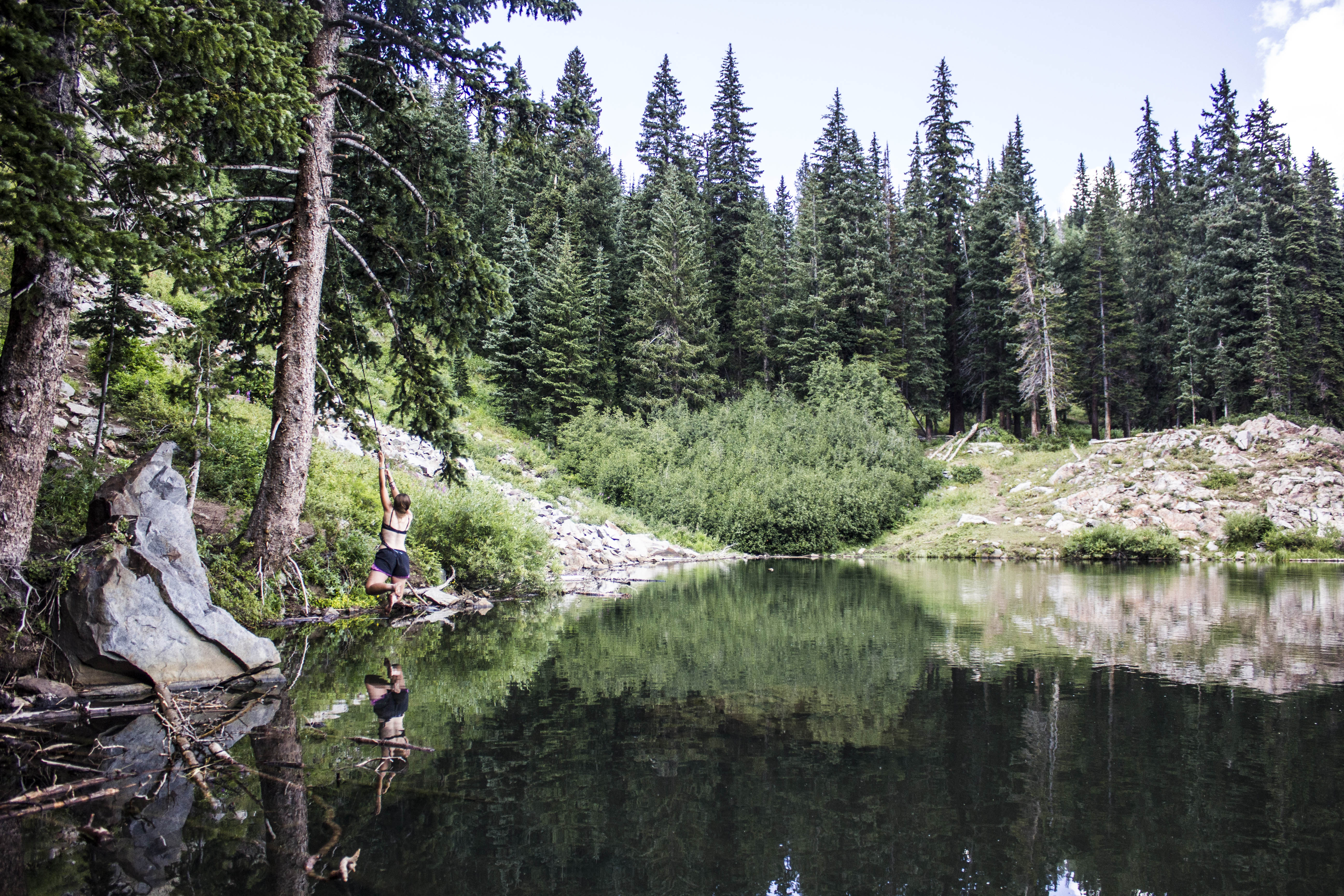 Hike to Bloods Lake, Utah 