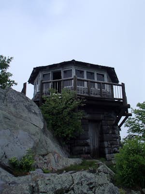 Hike to the Mount Cammerer Lookout Tower