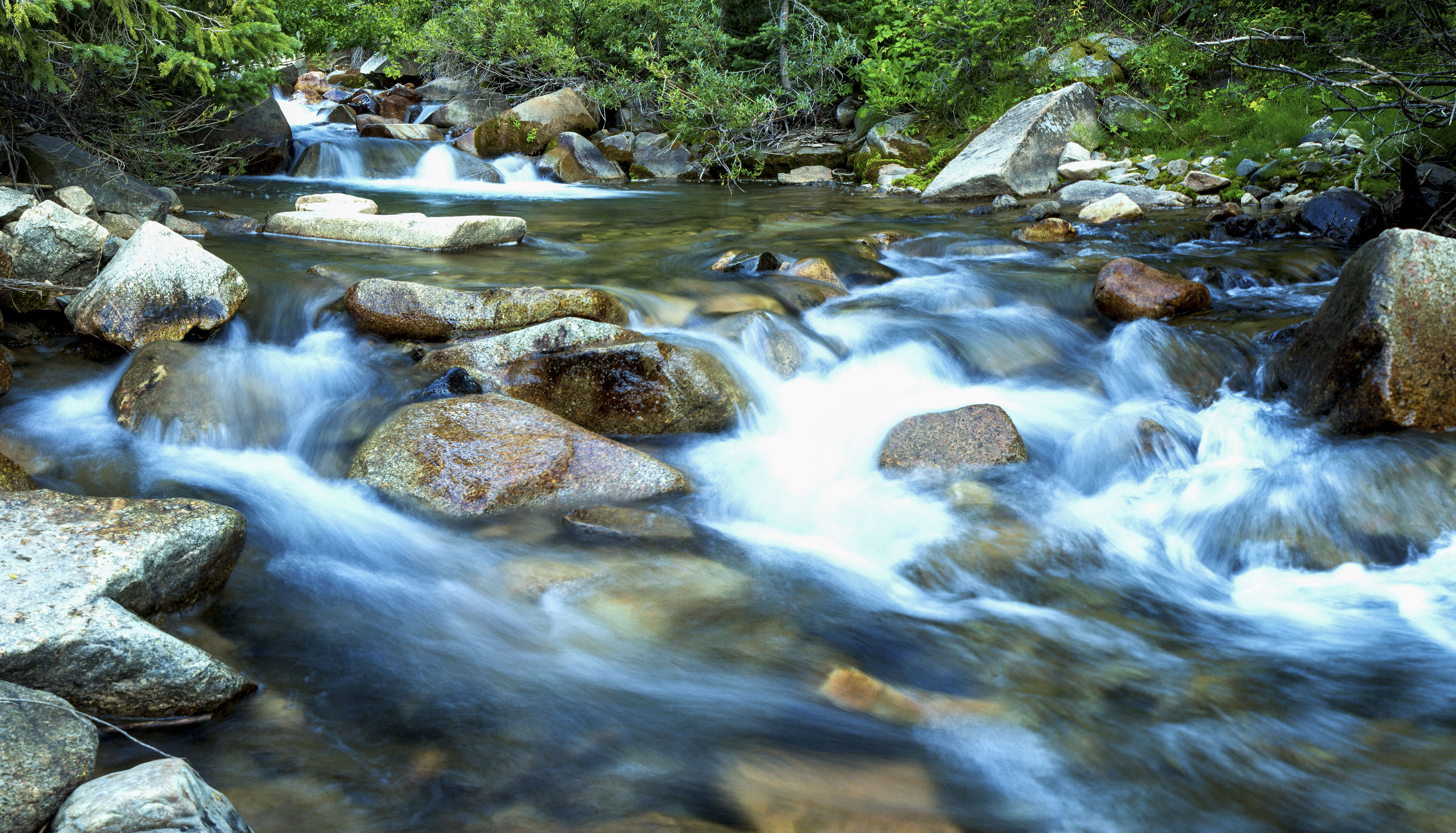 Photograph Little Cottonwood Creek at Snowbird