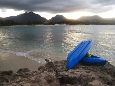 Kayak to Flat (Popoia) Island