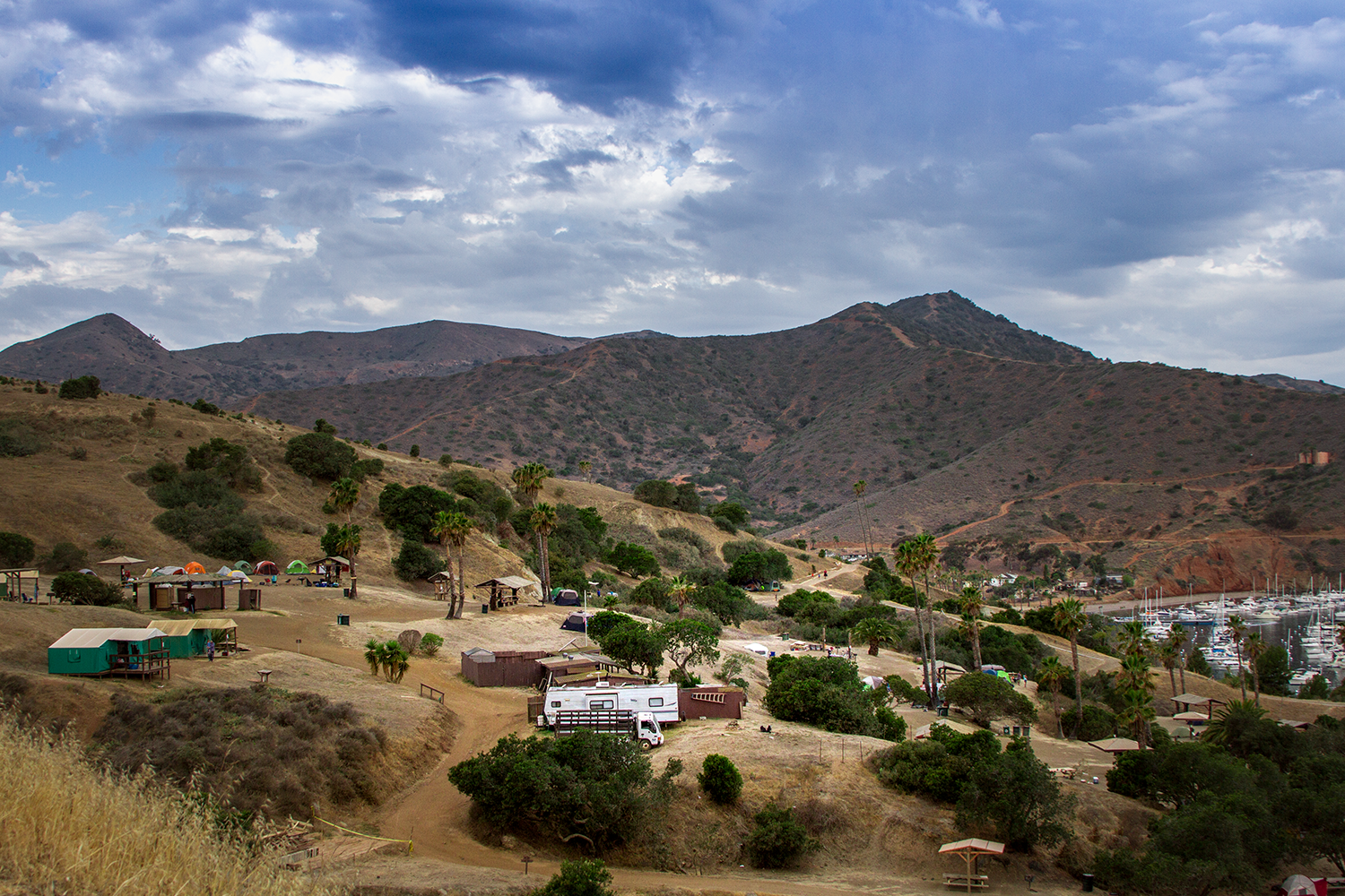 Camp at Catalina's Two Harbors