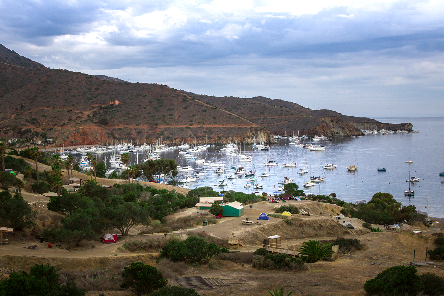 Camp at Catalina's Two Harbors
