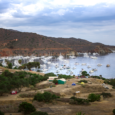 Camp at Catalina's Two Harbors