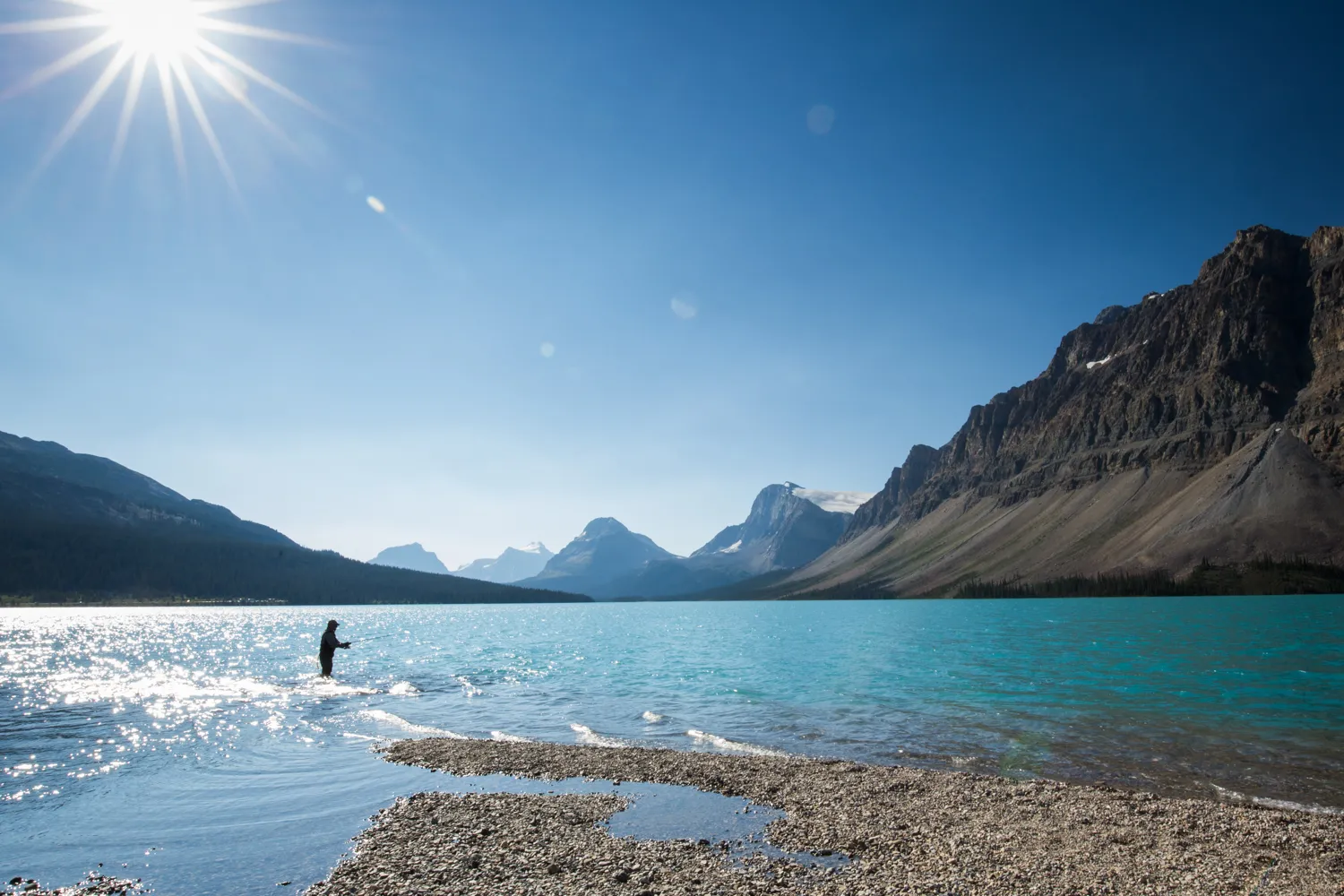 Hike to Bow Glacier Falls 