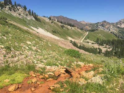 Hike from Collins Gulch to Germania Pass