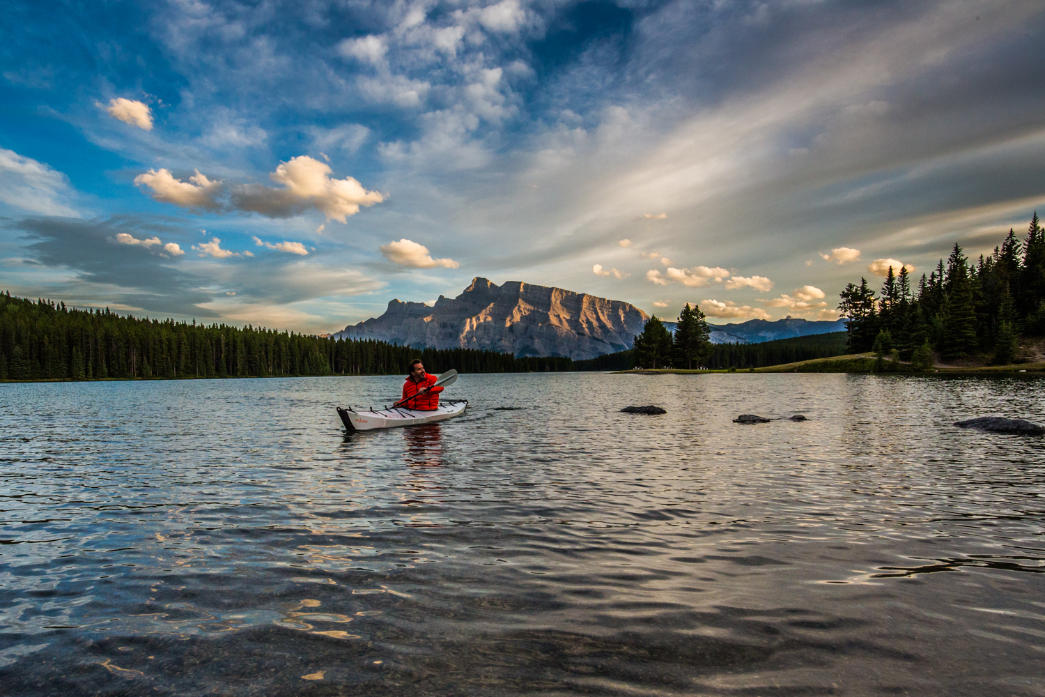 Kayak Two Jack Lake