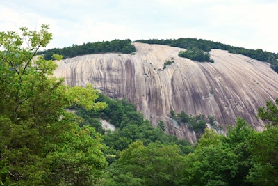 Hike to Wolf Rock and Cedar Rock, Stone Mountain Loop Trail