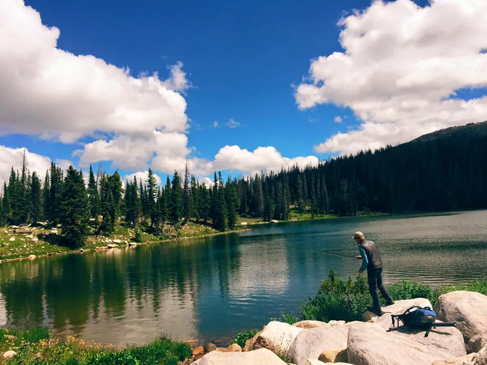 Fly Fish at Heart Lake