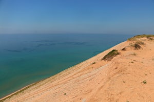 Camp on South Manitou Island 