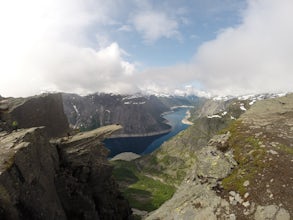 Hike to Trolltunga, Norway