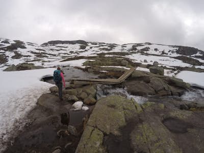 Hike to Trolltunga, Norway