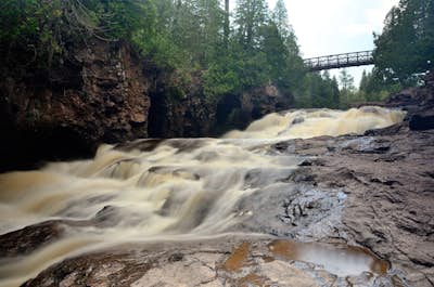 Hike to the Fifth Falls of the Gooseberry River