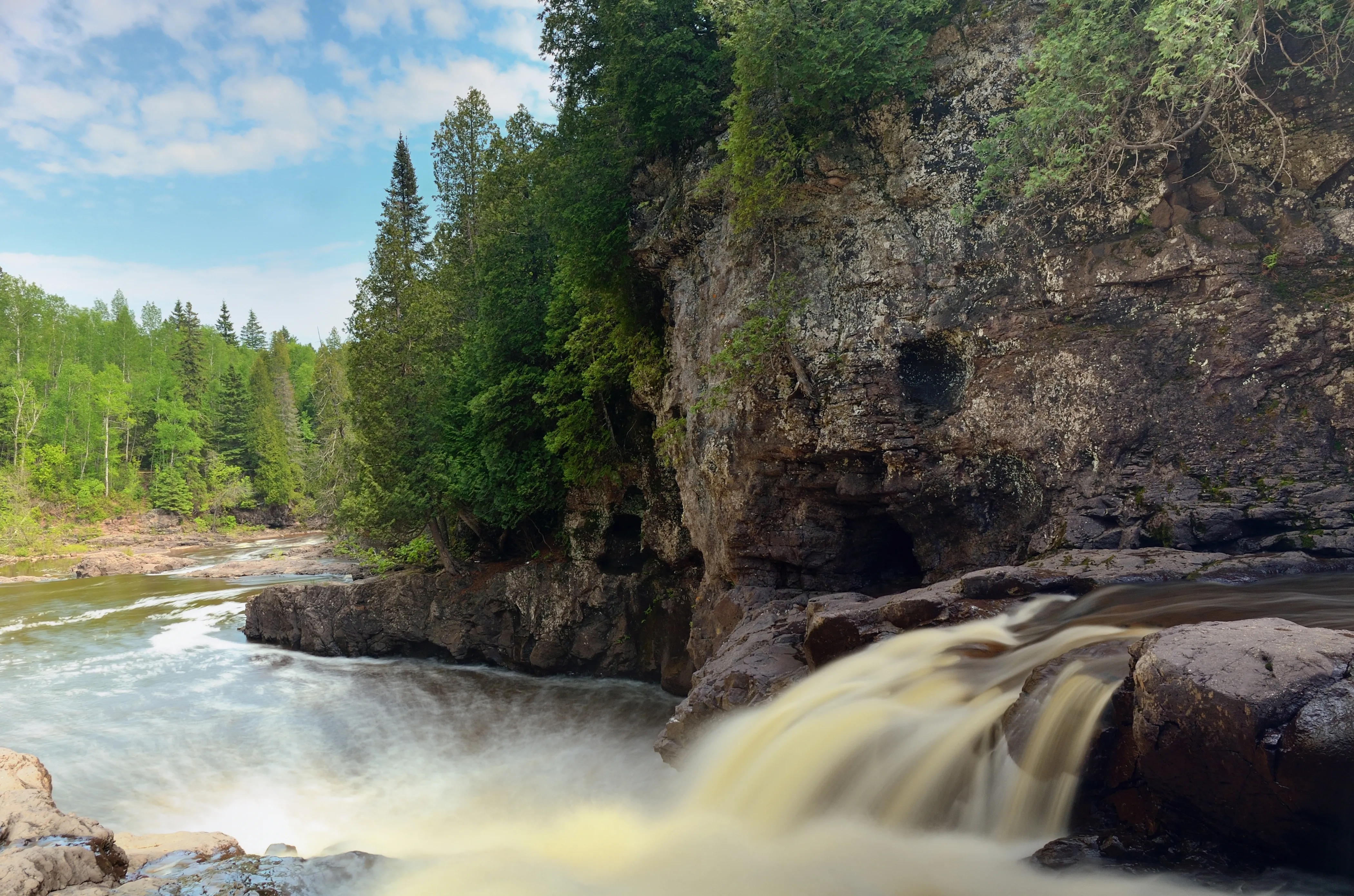 Hike to the Fifth Falls of the Gooseberry River
