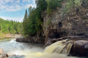 Hike to the Fifth Falls of the Gooseberry River