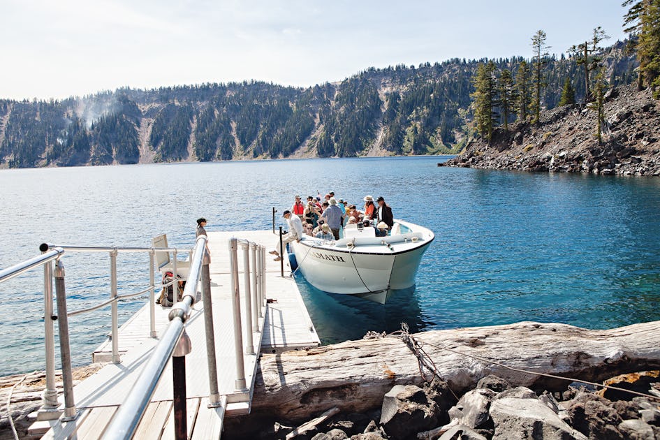 crater lake boat tour booking