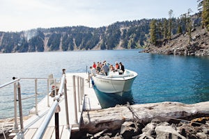 Take a Boat Tour of Crater Lake & Hike to the Top of Wizard Island