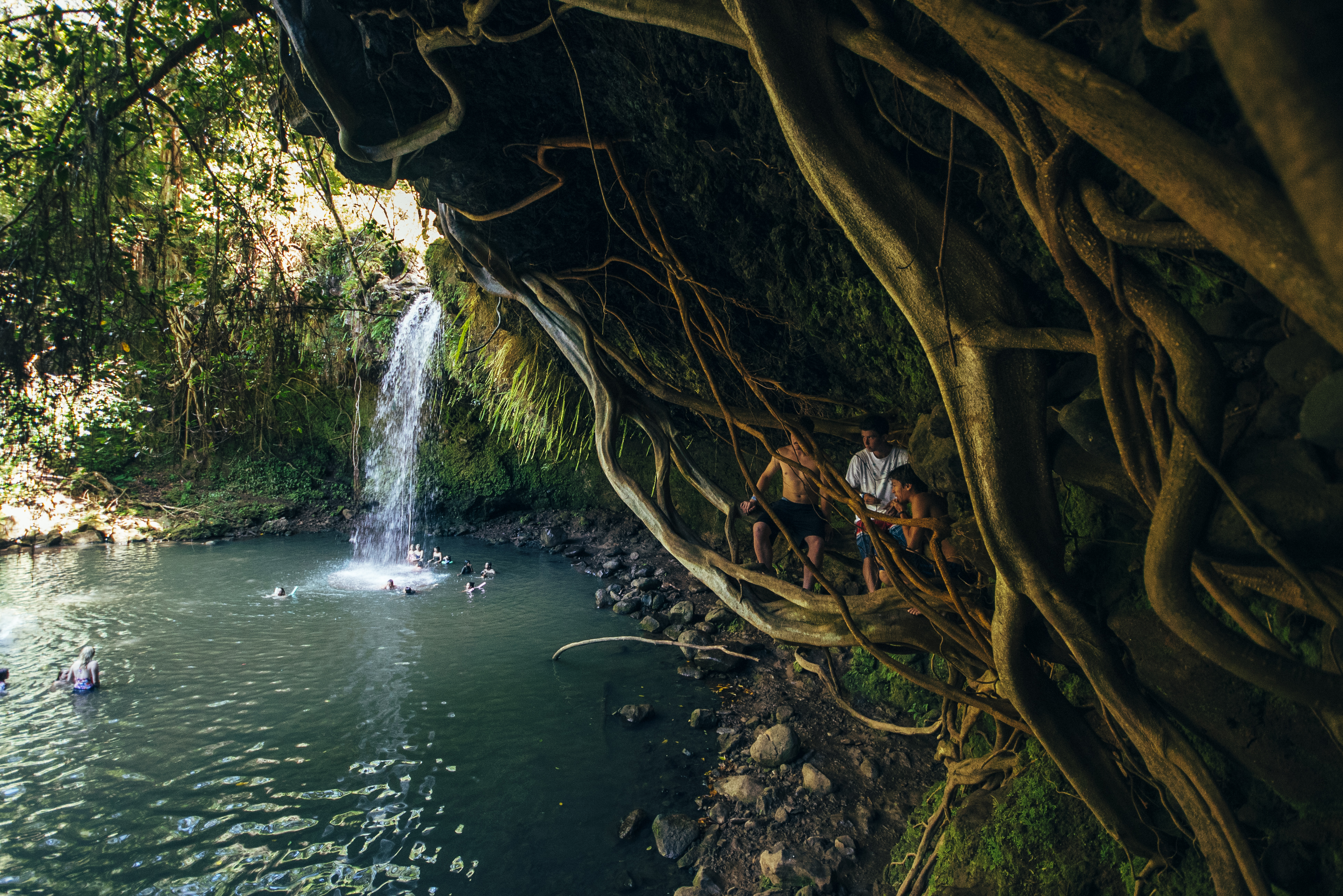 Hike & Swim Twin Falls, Maui, Maui County, Hawaii