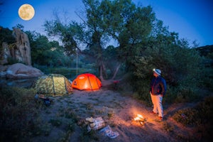 Camp at Rose Valley