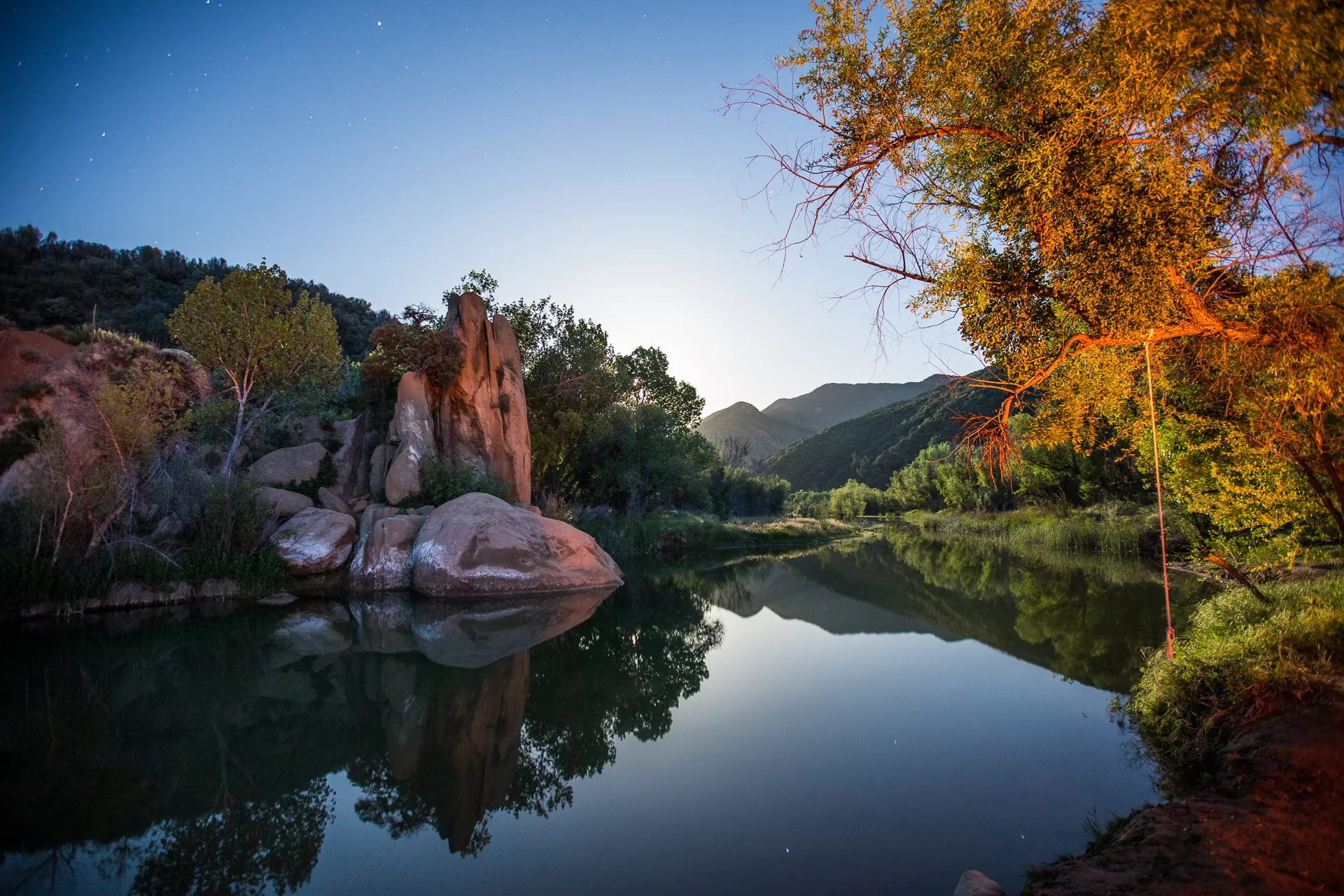 Camp at Rose Valley