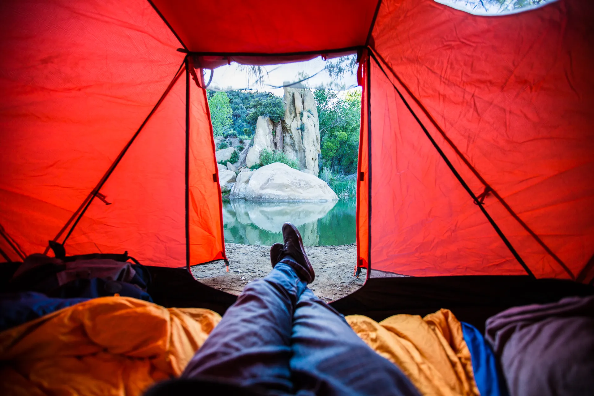 Camp at Rose Valley