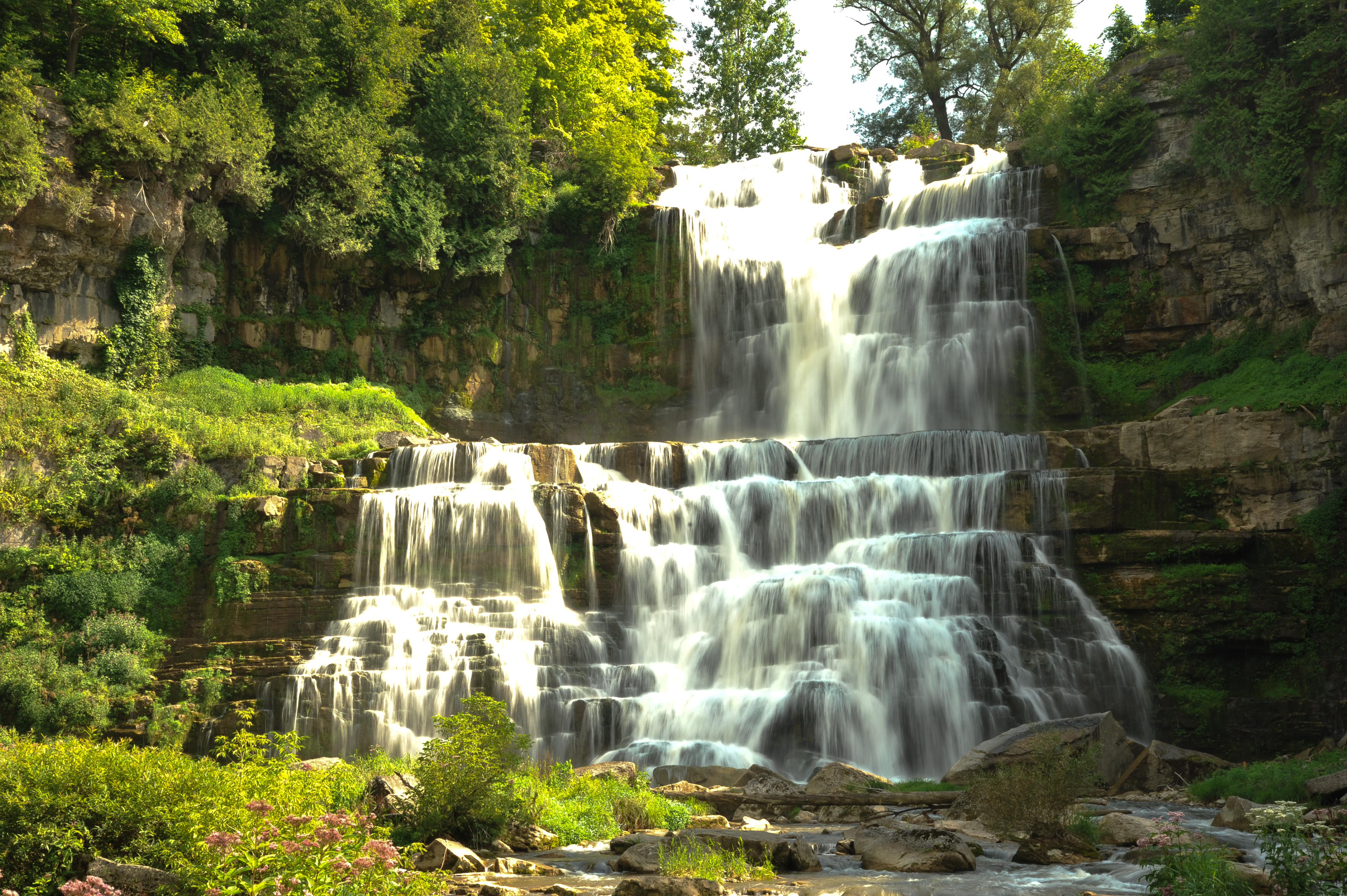 Hike to Chittenango Falls, Cazenovia, New York