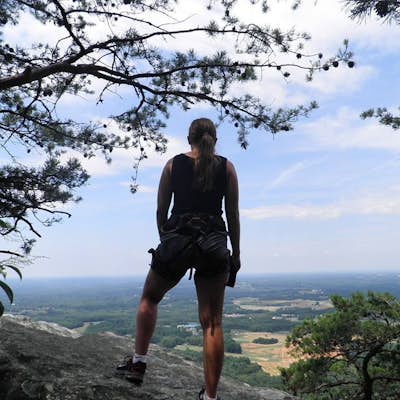 Hike and Rock Climb Moore's Knob