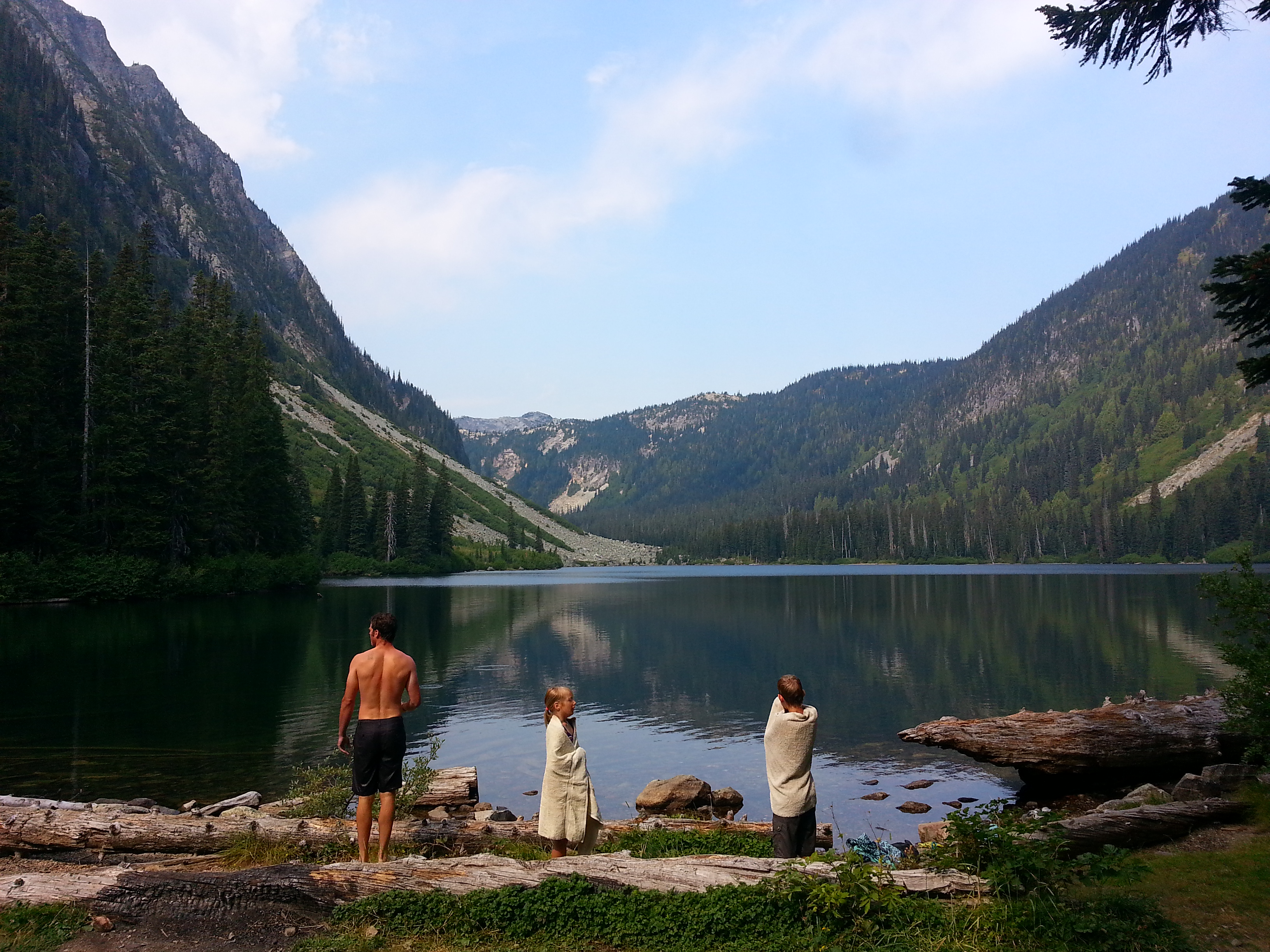 Hike & Swim at Falls Lake, BC