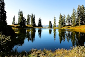 Camp at Paradise Divide