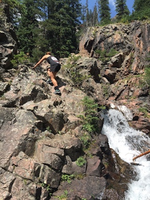 Hike to Booth Falls and Booth Lake, CO, Booth Falls Trailhead