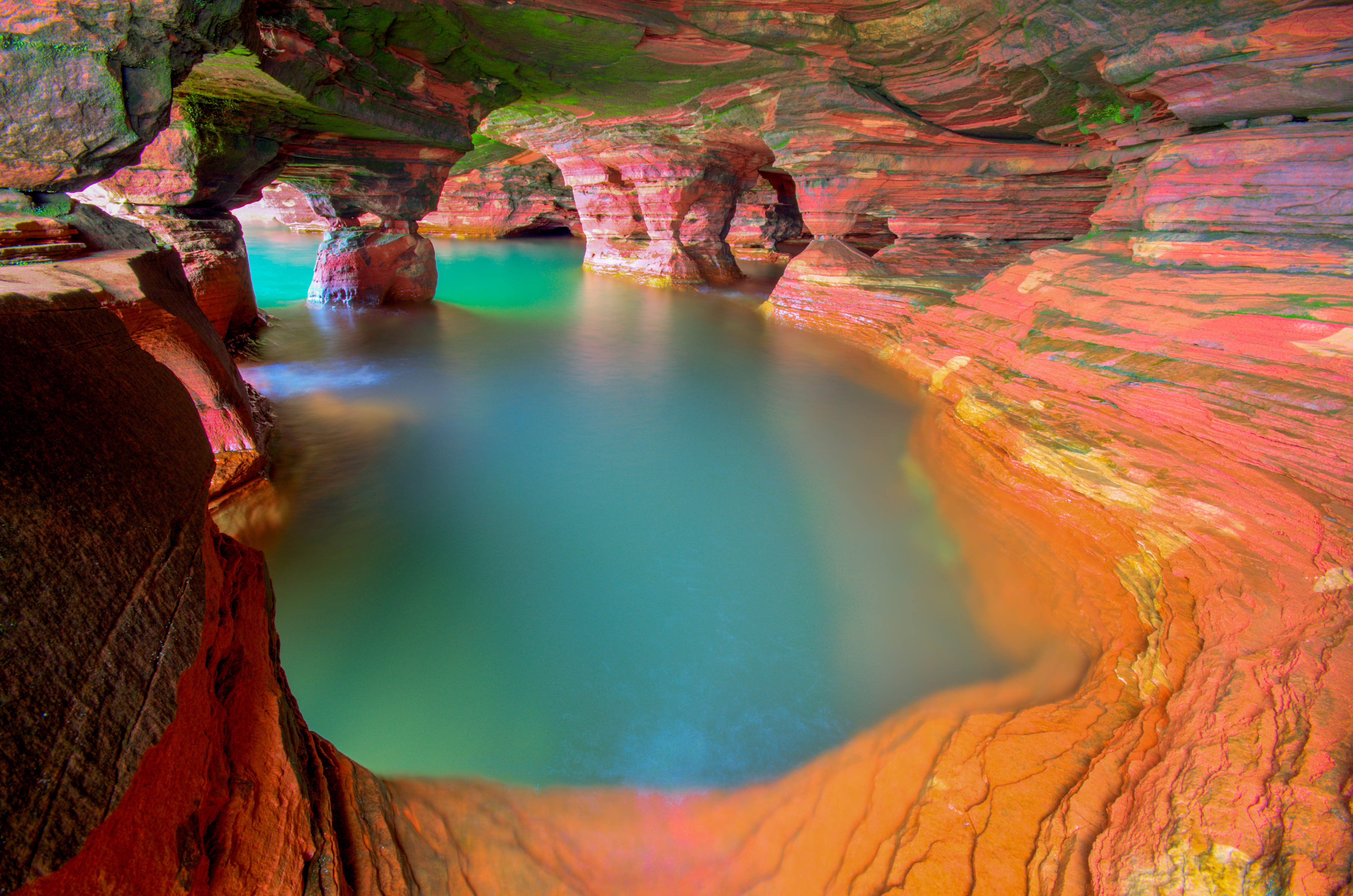 Kayak to the Sand Island Sea Caves