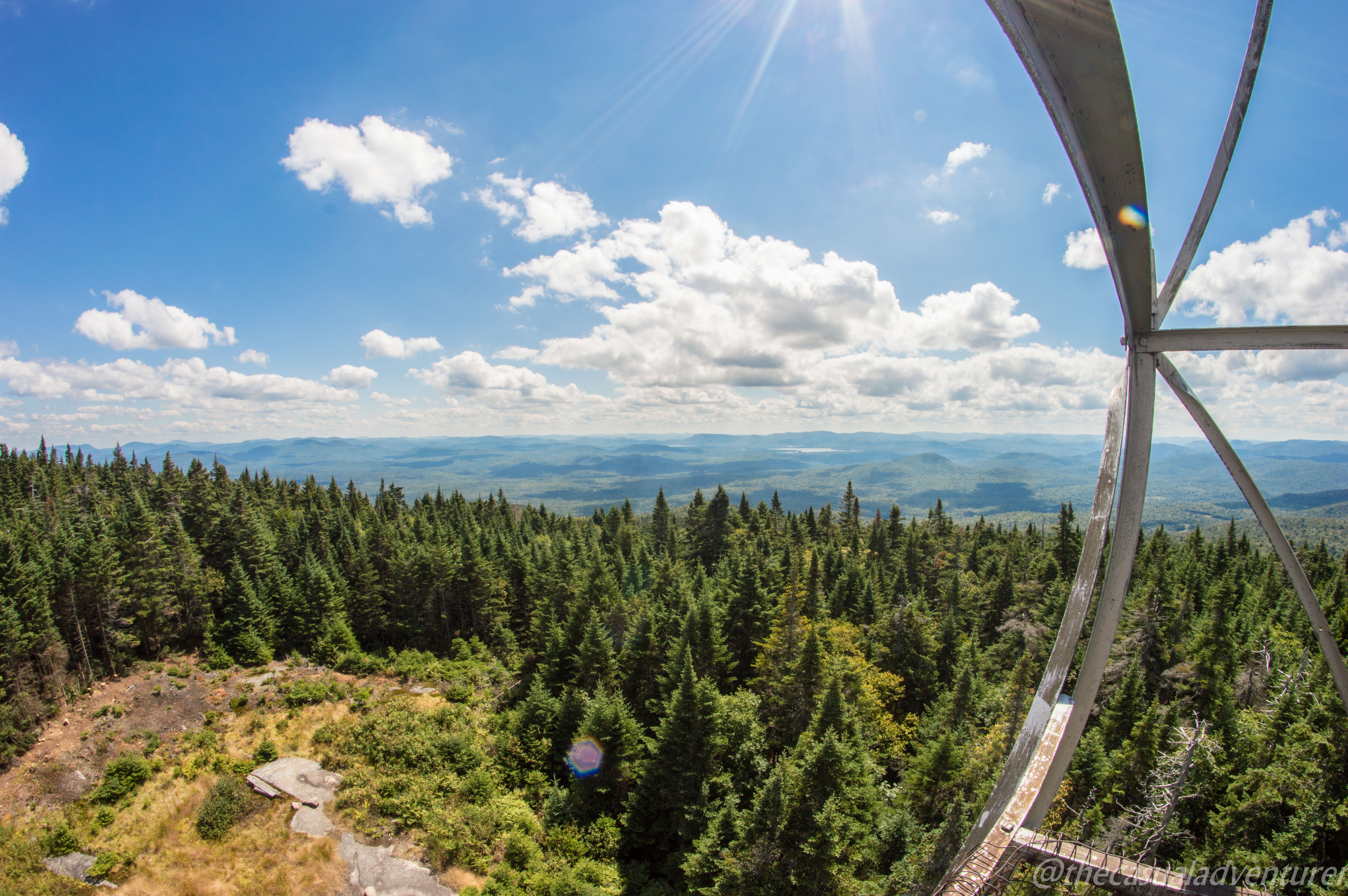 Hike Pillsbury Mountain Fire Tower