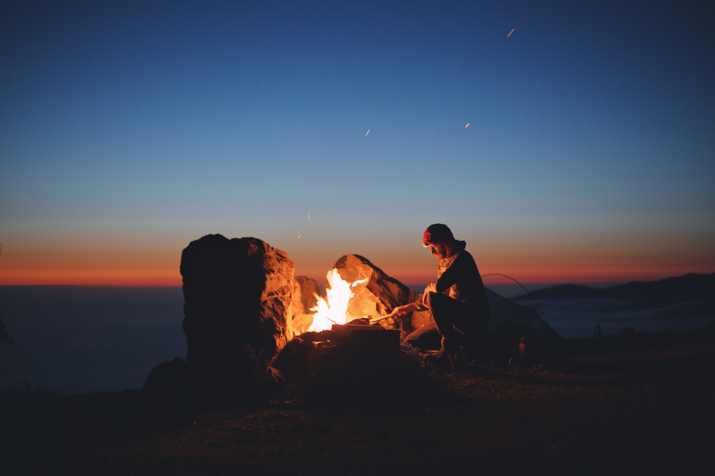 Camp on Prewitt Ridge