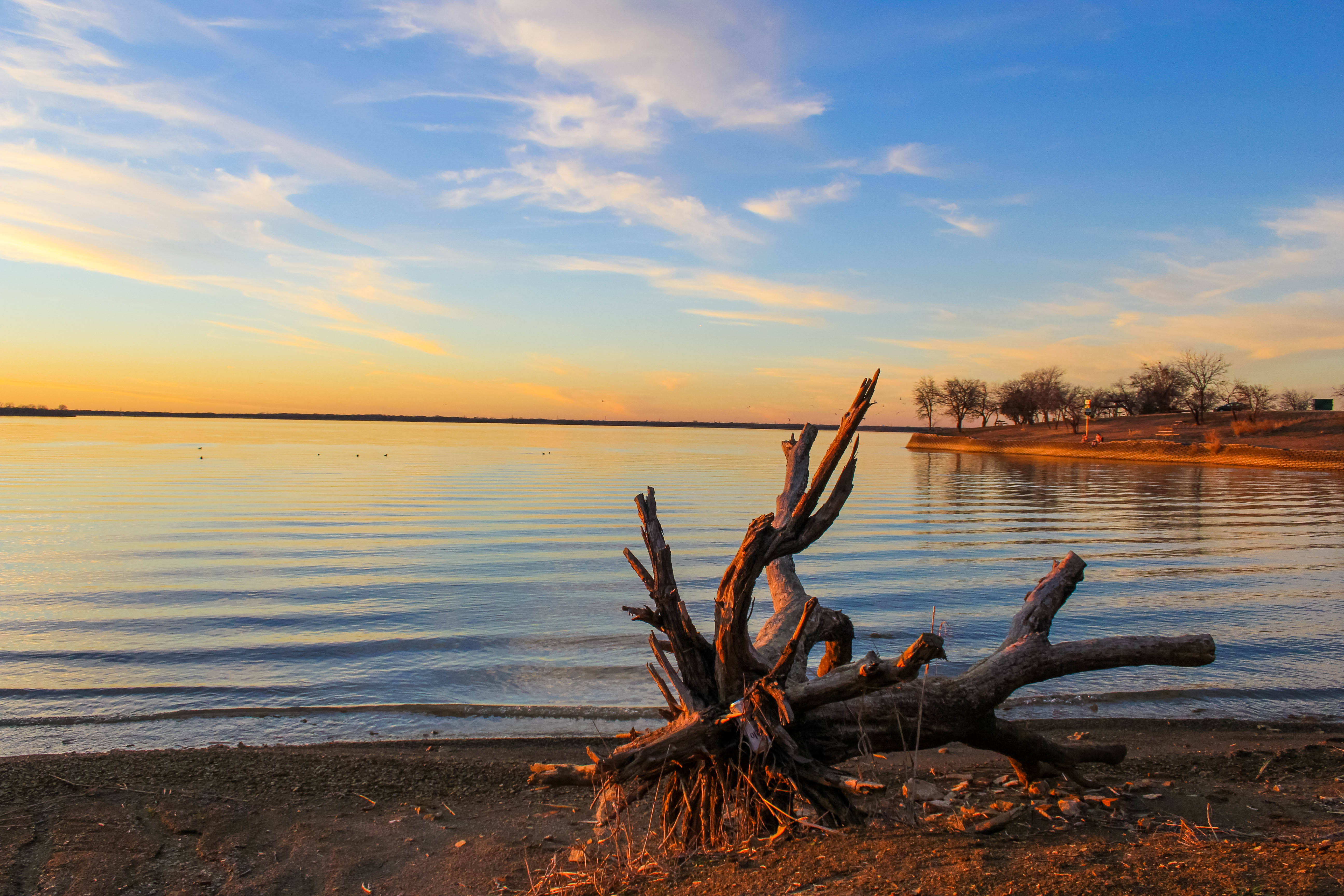Watch the Sunset at Joe Pool Lake