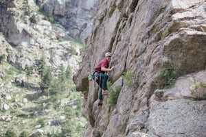 Climb in Boulder Canyon