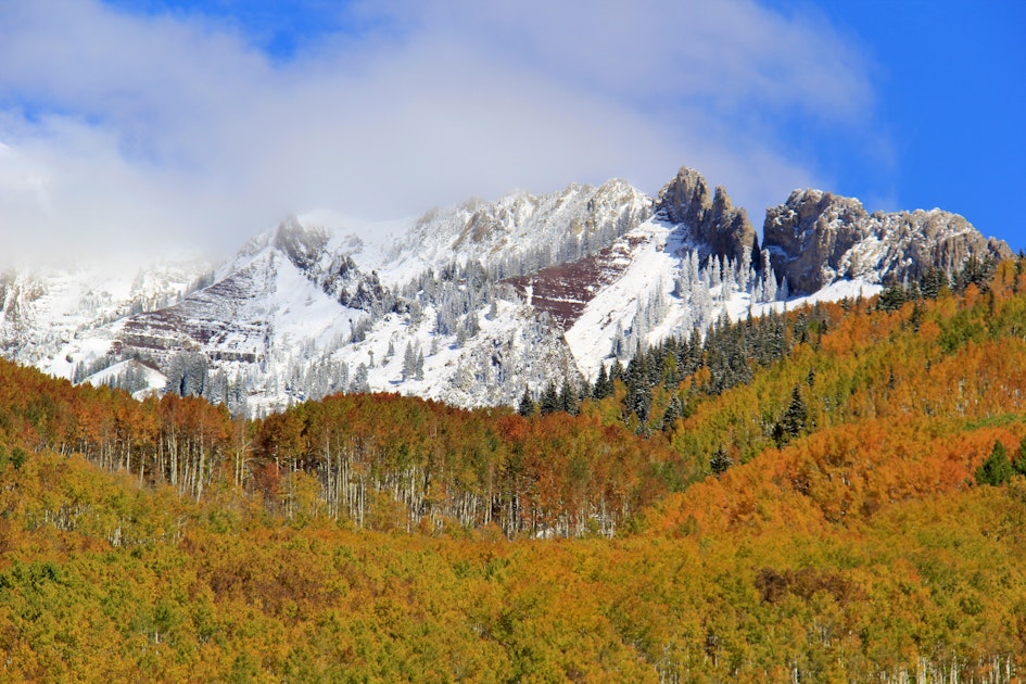 Drive Kebler Pass for Fall Colors, Colorado