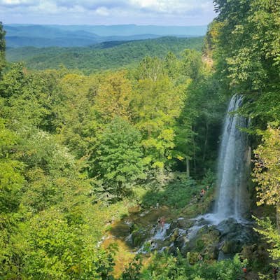 Explore Falling Spring Falls in the Alleghany Highlands