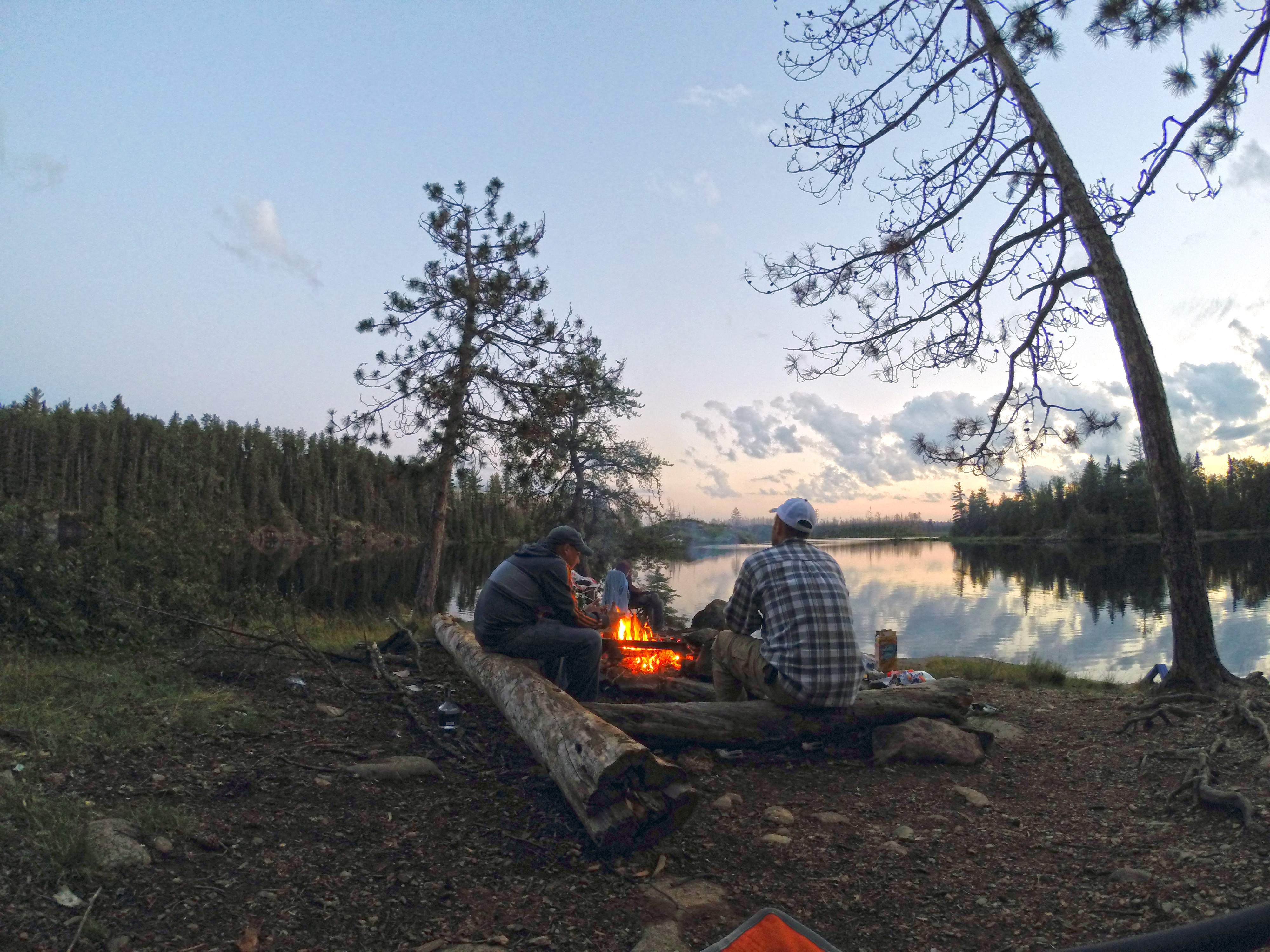 Camp on BWCA's Lake 2