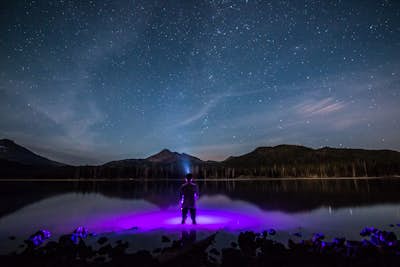 Night Photography at Sparks Lake