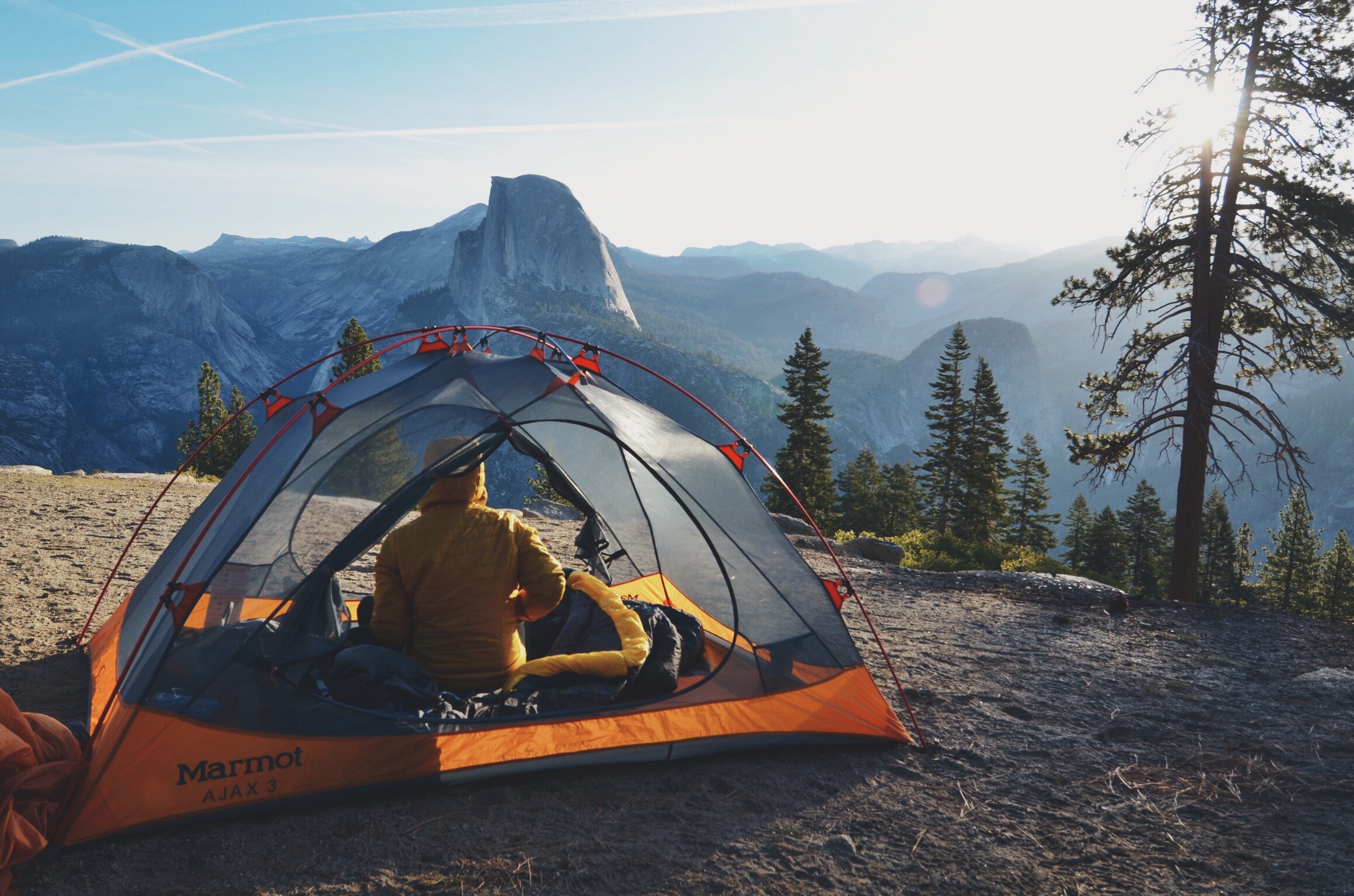 Camp at Glacier Point