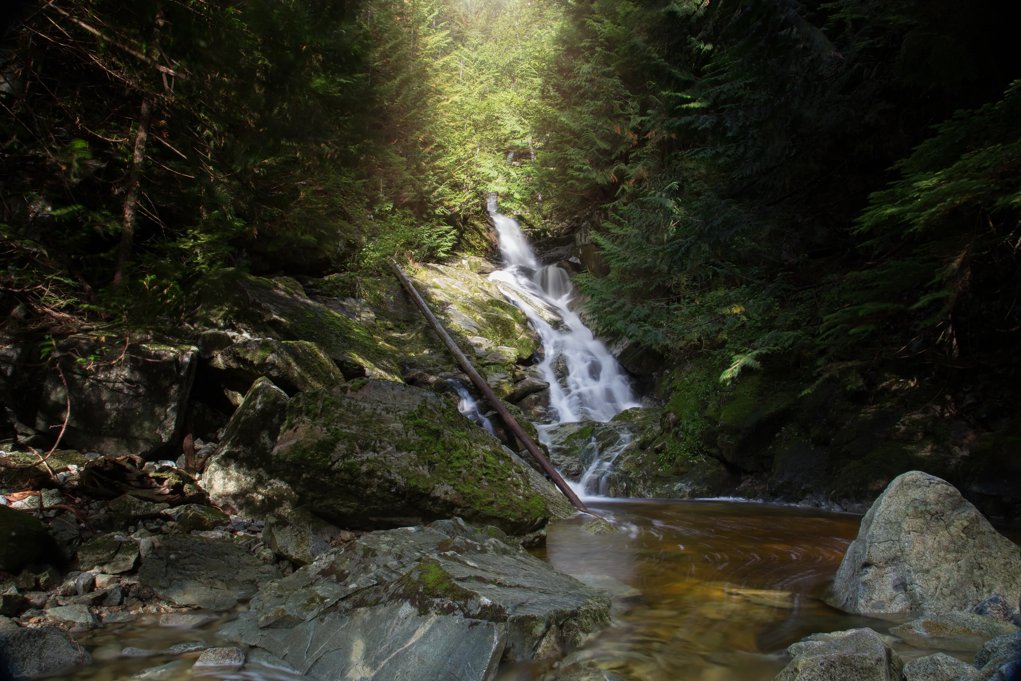 Hike to Woodland Falls