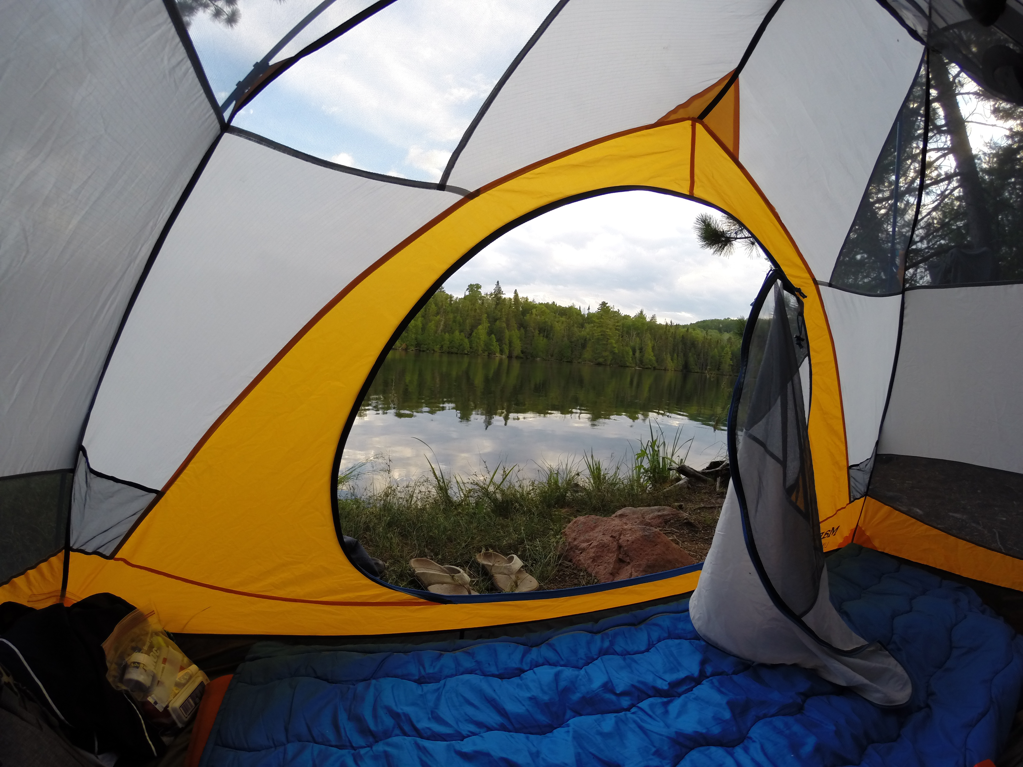 Camp at Alton Lake in the BWCA