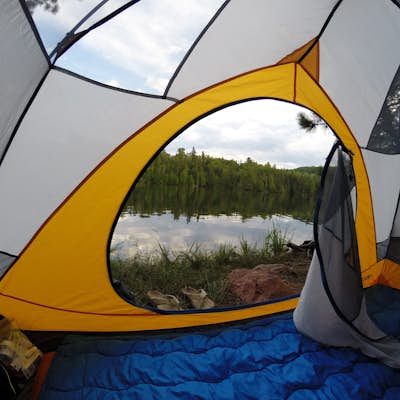 Camp at Alton Lake in the BWCA