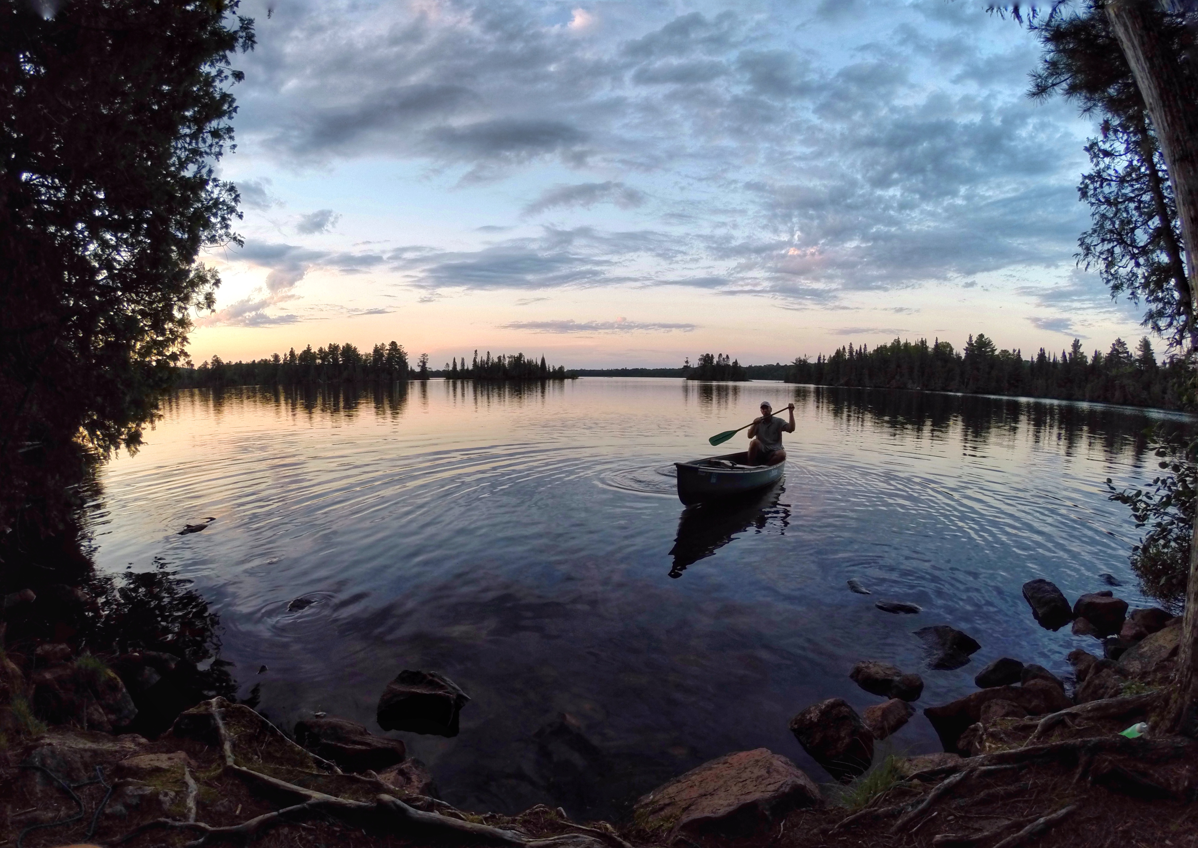 Camp at Alton Lake in the BWCA