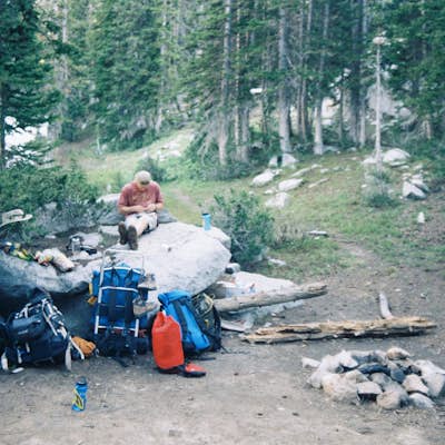 Hike and Camp at the Twin Lakes Reservoir