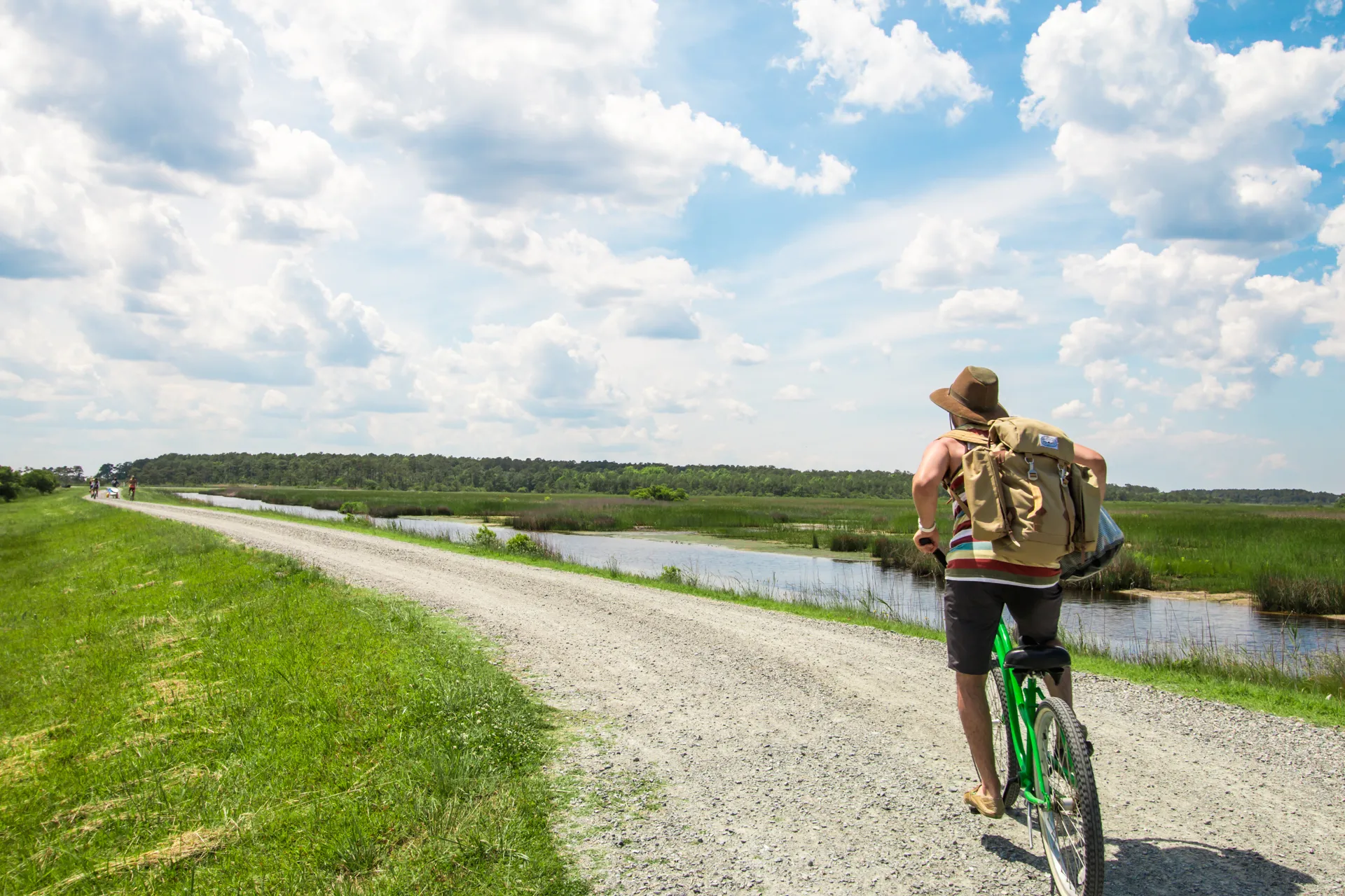 Bike into False Cape State Park