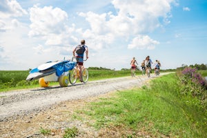 Bike into False Cape State Park