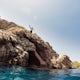 Cliff Dive at Mavra Volia Beach 
